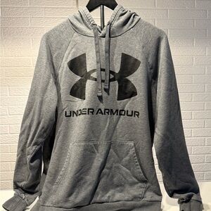 Under Armour Gray Sweater Athletic Fleece